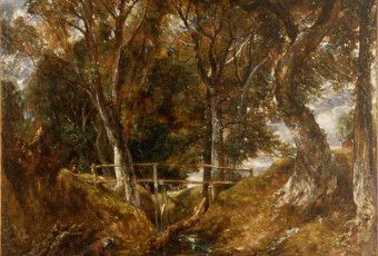 Constable, dell at helmingham park, landscape painting
