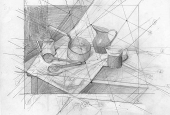 composition drawing Pencil